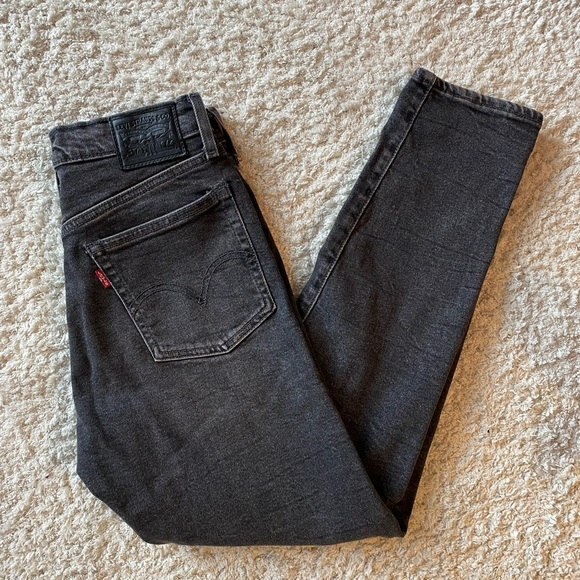 Levi’s Wedgie Fit Women’s Jeans- Black Size 25 - Picture 3 of 10